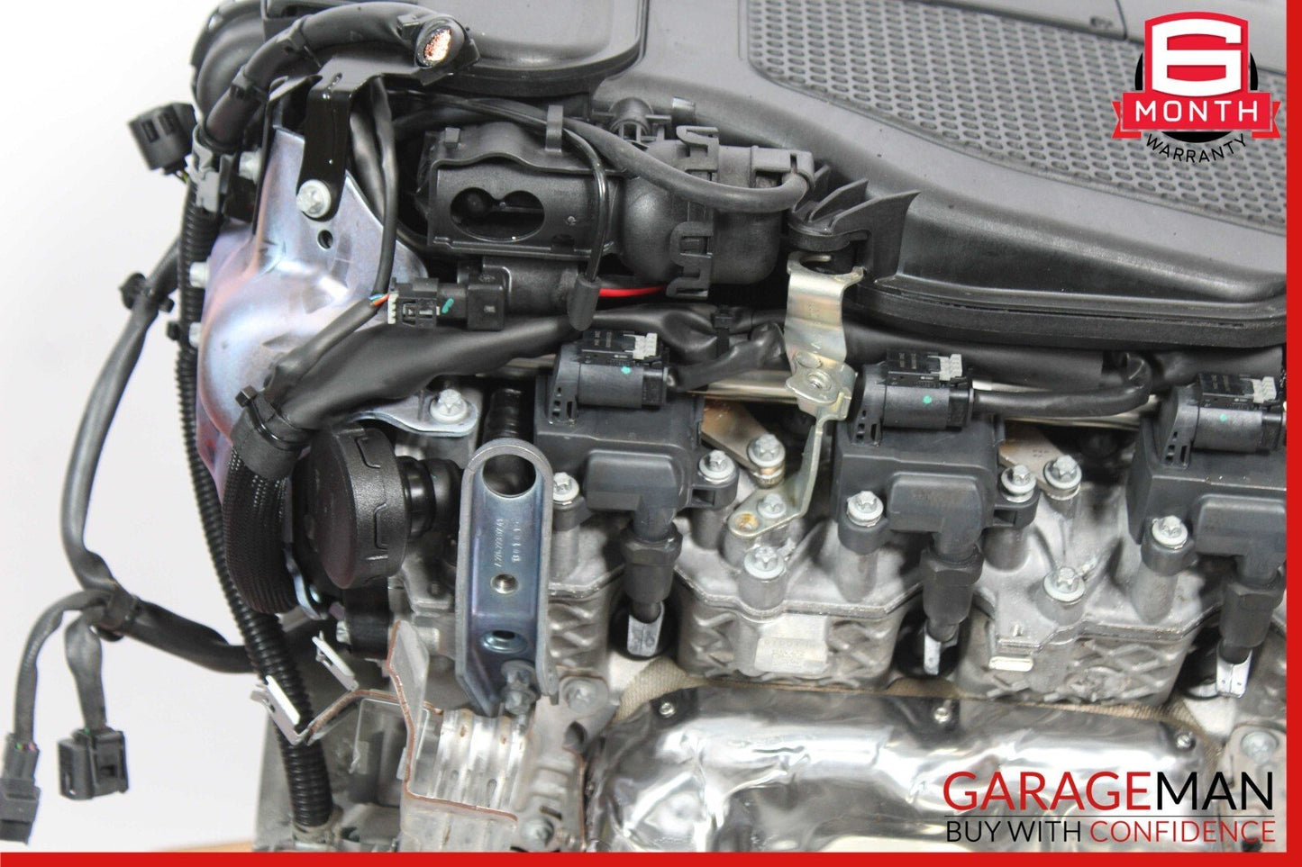 12-16 Mercedes W212 E350 CLS350 3.5L V6 RWD Engine Motor Block Assembly OEM