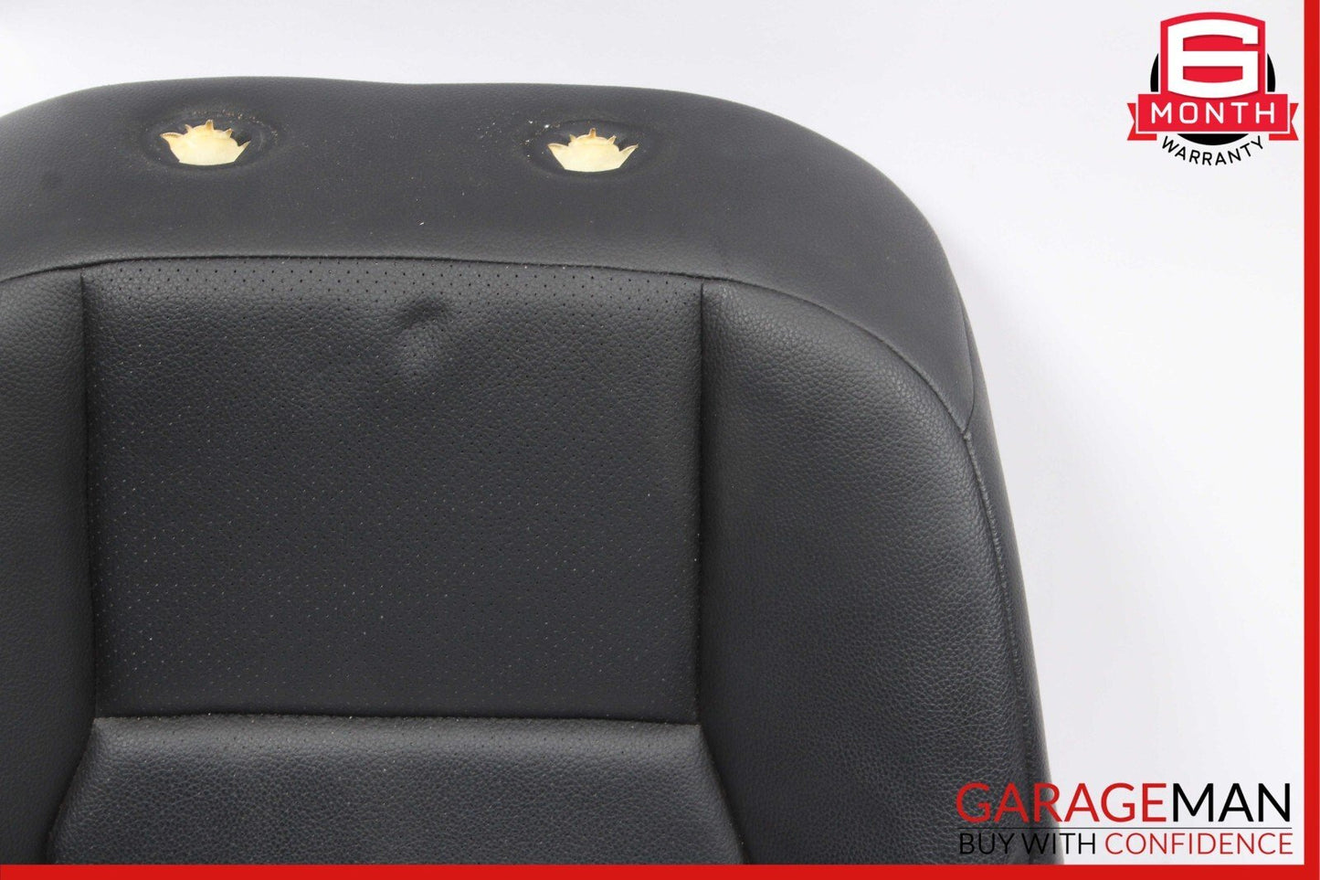 08-14 Mercedes W204 C300 Sedan Front Right Top Upper Seat Cushion Cover Black