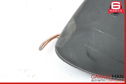 12-14 Mercedes W204 C250 Coupe Rear Left Seat Bolster Cushion Pad Cover Black