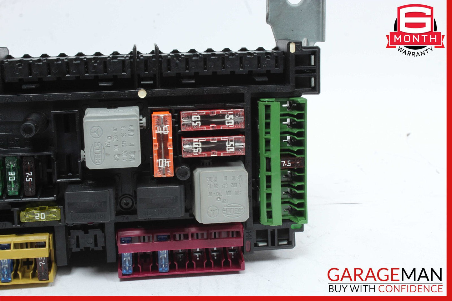 12-14 Mercedes W204 C250 C250 Rear SAM Module Relay Fuse Junction Box Assy
