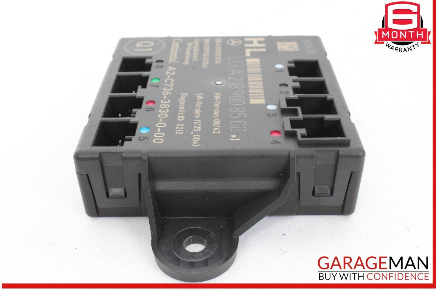 08-18 Mercedes W212 E350 CLS500 C250 Rear Left Side Door Control Module Unit OEM