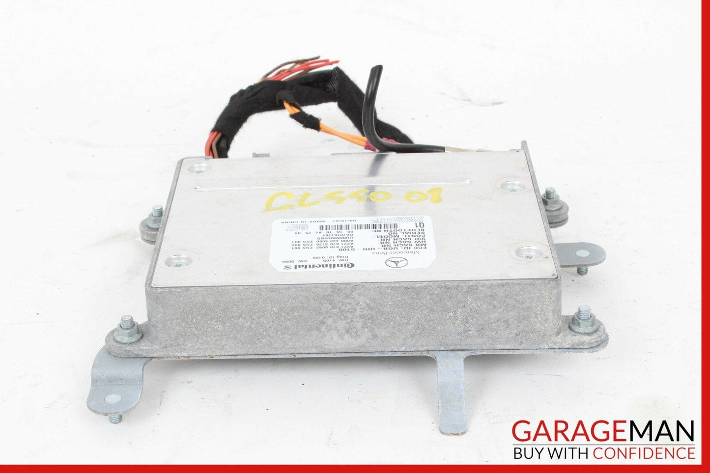 07-09 Mercedes W221 S550 CL550 CL600 Bluetooth Communication Control Module OEM