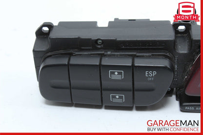 01-04 Mercedes W209 CLK320 C240 Dash Hazard Light Control Switch Module Unit OEM