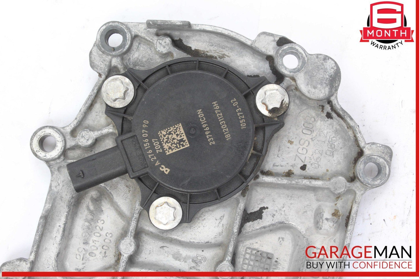 12-18 Mercedes W218 CLS550 Front Right or Left Side Engine Timing Chain Plate