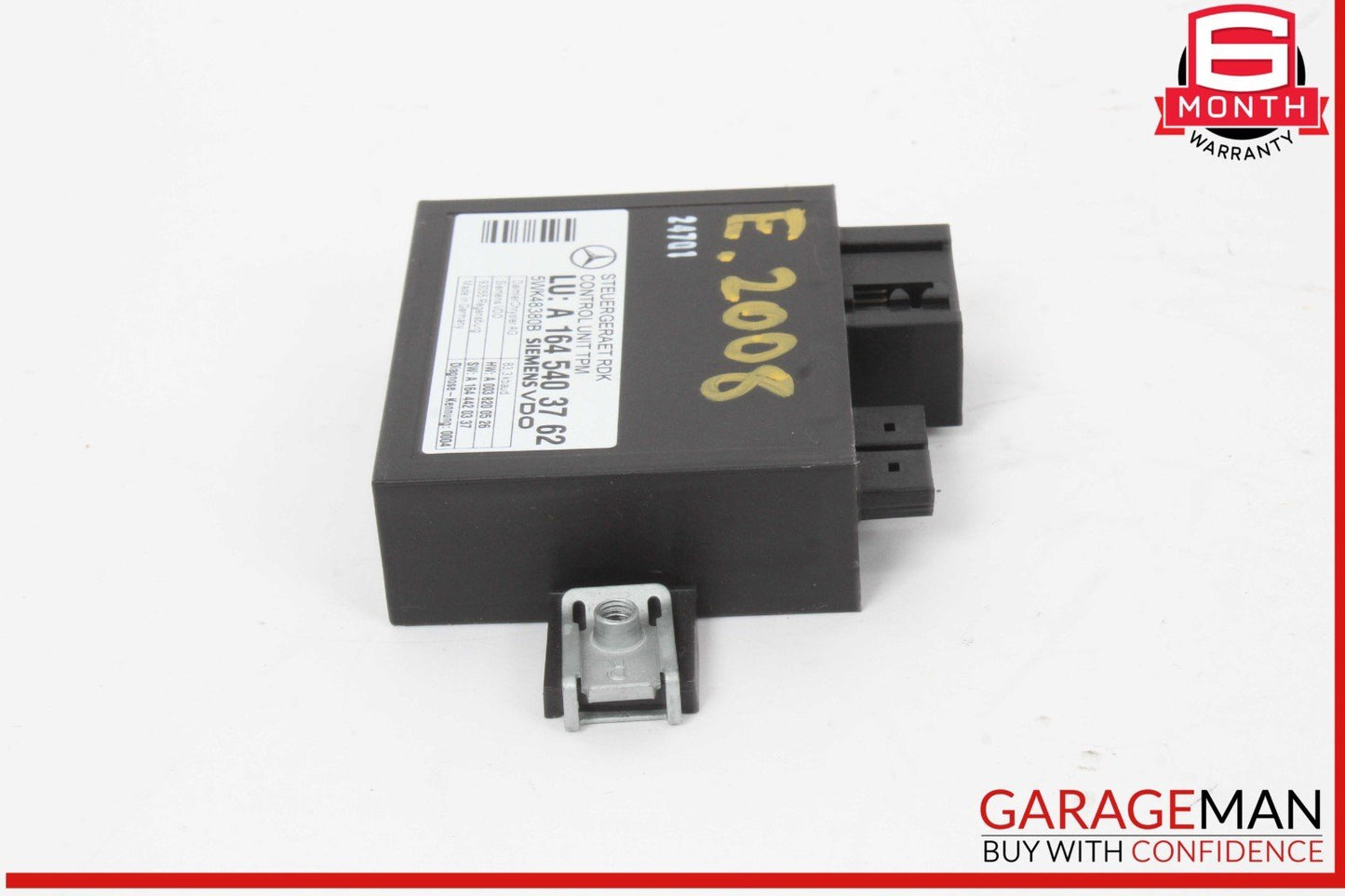 06-13 Mercedes W211 E350 ML350 R350 TPMS Tire Pressure Control 1645403762 OEM