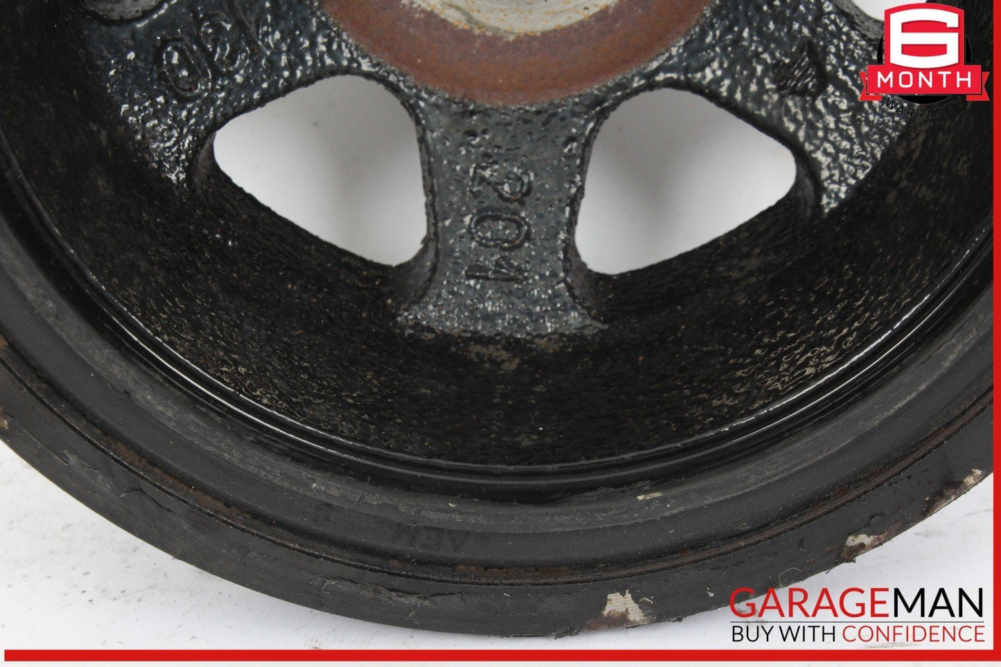 06-12 Mercedes W204 C300 C350 Engine Motor Crankshaft Crank Shaft Pulley OEM