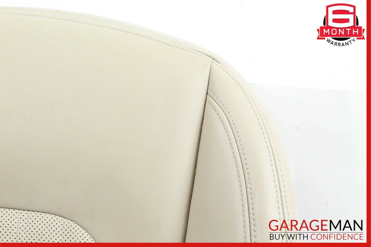 14-17 Maserati Ghibli Front Right Passenger Side Lower Bottom Seat Cushion Beige