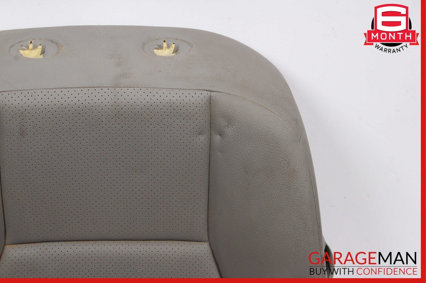 08-14 Mercedes W204 C300 Sedan Front Right Side Top Upper Seat Cushion Grey