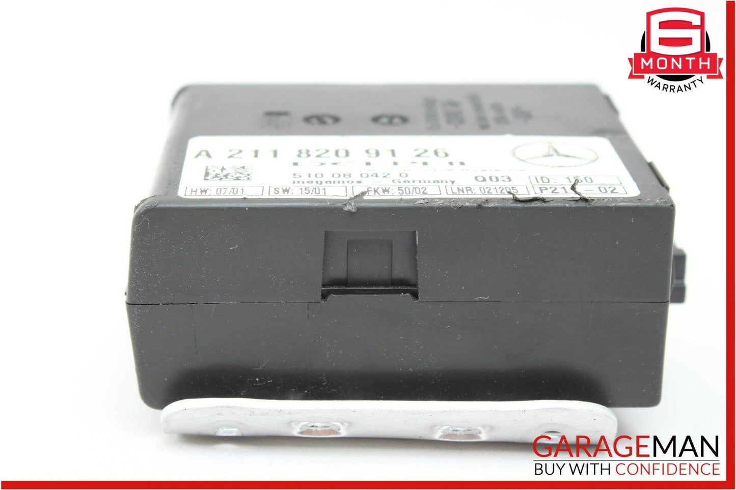 00-06 Mercedes SL500 S430 S500 CL55 AMG Anti Theft Alarm Sensor Control Module