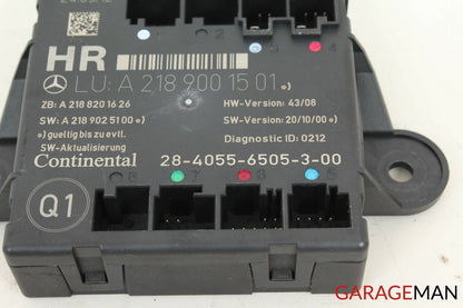 08-15 Mercedes W204 C300 C350 Rear Right Passenger Side Door Control Module OEM