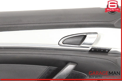 10-16 Porsche Panamera 970 GTS Front Left Interior Door Panel Leather OEM