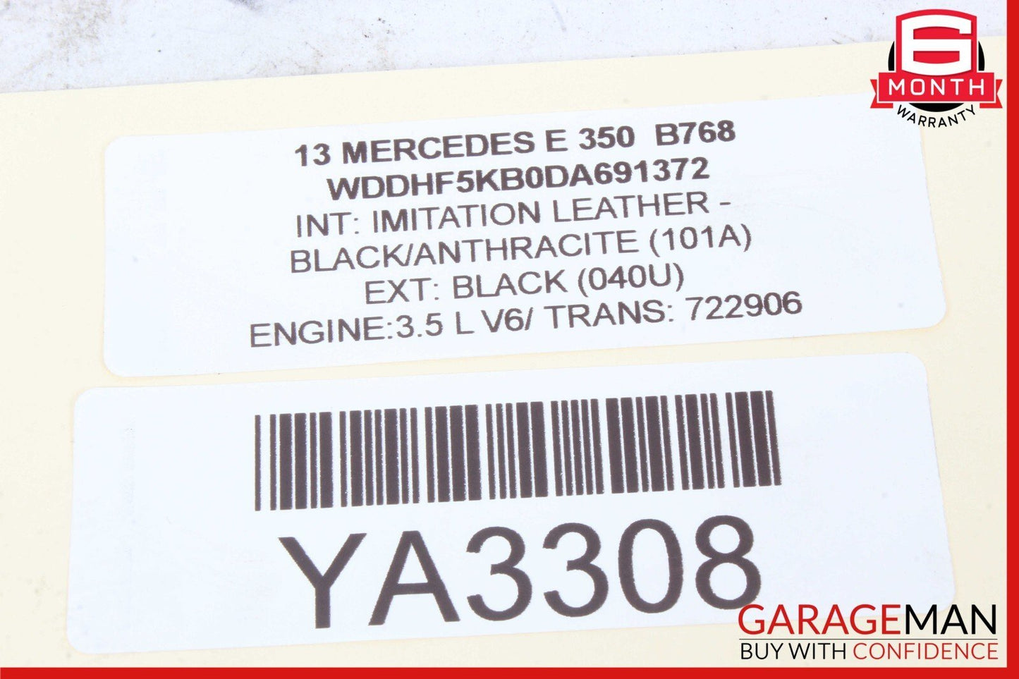 08-18 Mercedes E250 E350 C250 CLS550 Rear Right Side Door Control Module Unit