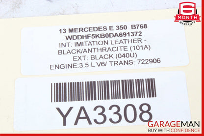 08-18 Mercedes E250 E350 C250 CLS550 Rear Right Side Door Control Module Unit