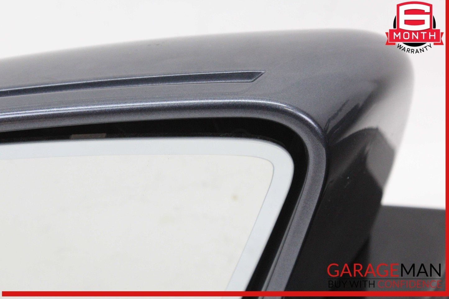 14-16 Mercedes W212 E350 Front Left Side Door Rear View Mirror w/ Blind Spot