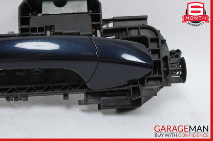 08-15 Mercedes X204 GLK350 C300 Rear or Front Right Exterior Door Handle Blue