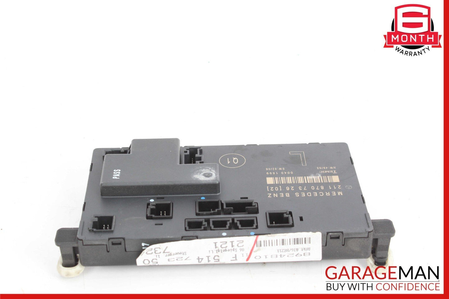 03-09 Mercedes W211 E350 E550 E63 AMG Front Left Side Door Control Module Unit