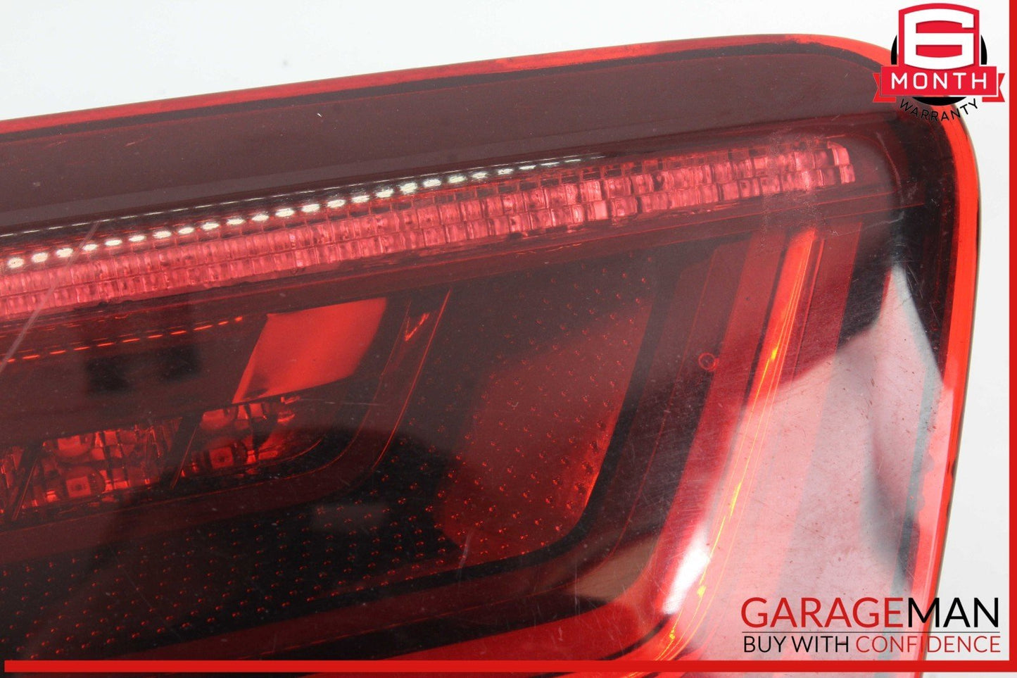 16-18 Audi A6 Rear Left Driver Side Inner Tail Light LED Lamp 4G9945567B OEM