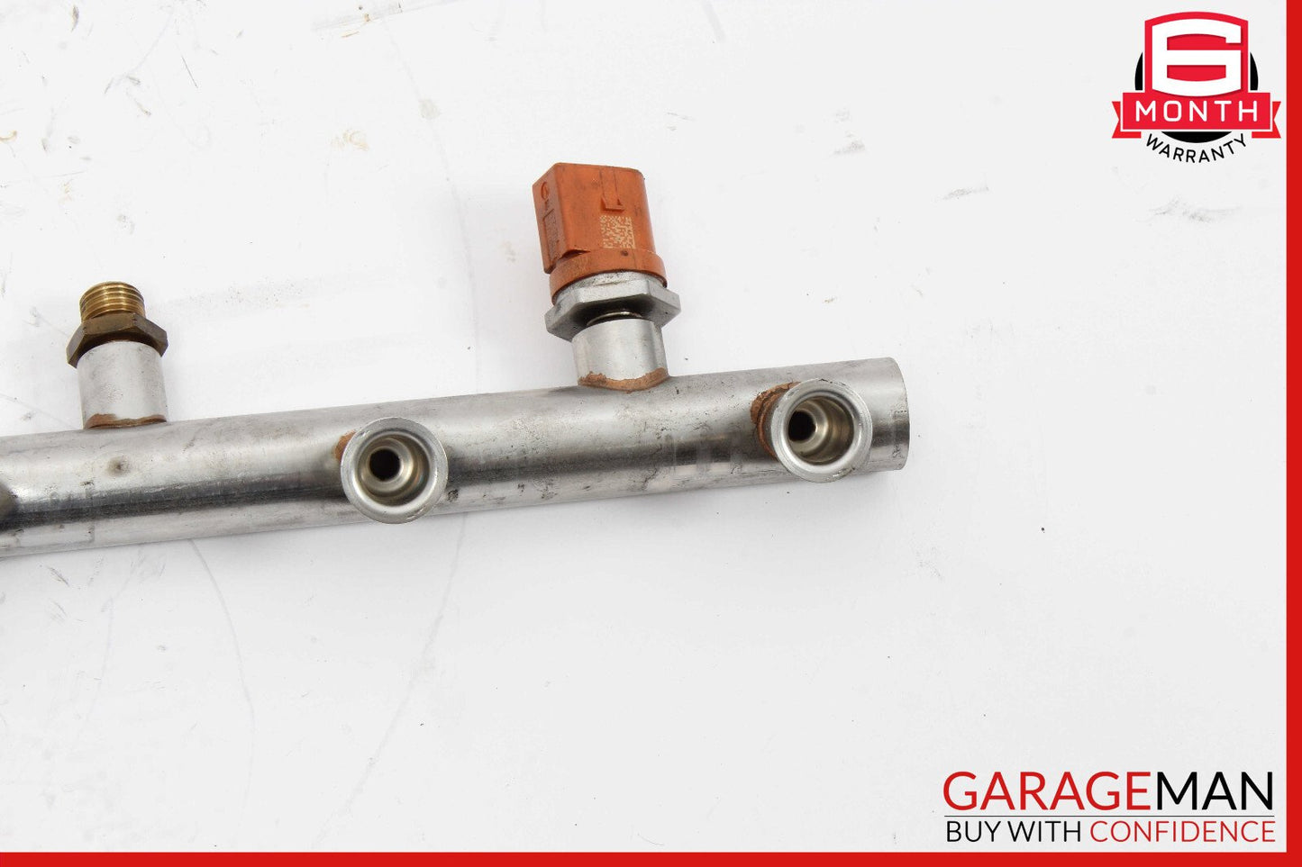10-15 Audi R8 Right Fuel Injector Rail 07L133316 OEM