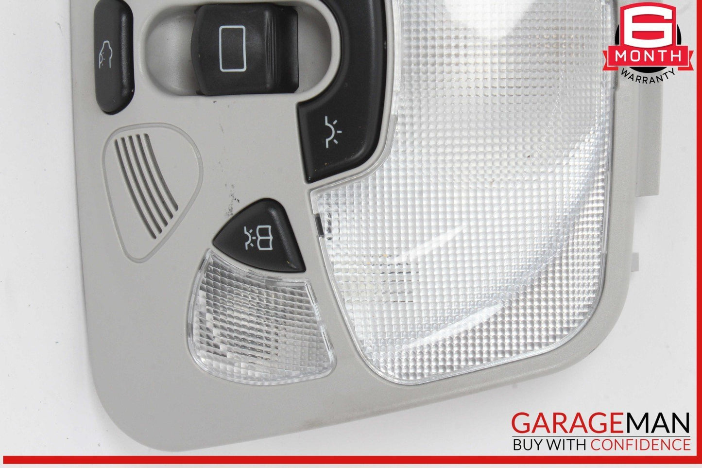 01-07 Mercedes W203 C230 C320 Overhead Reading Dome Light Lamp Gray OEM