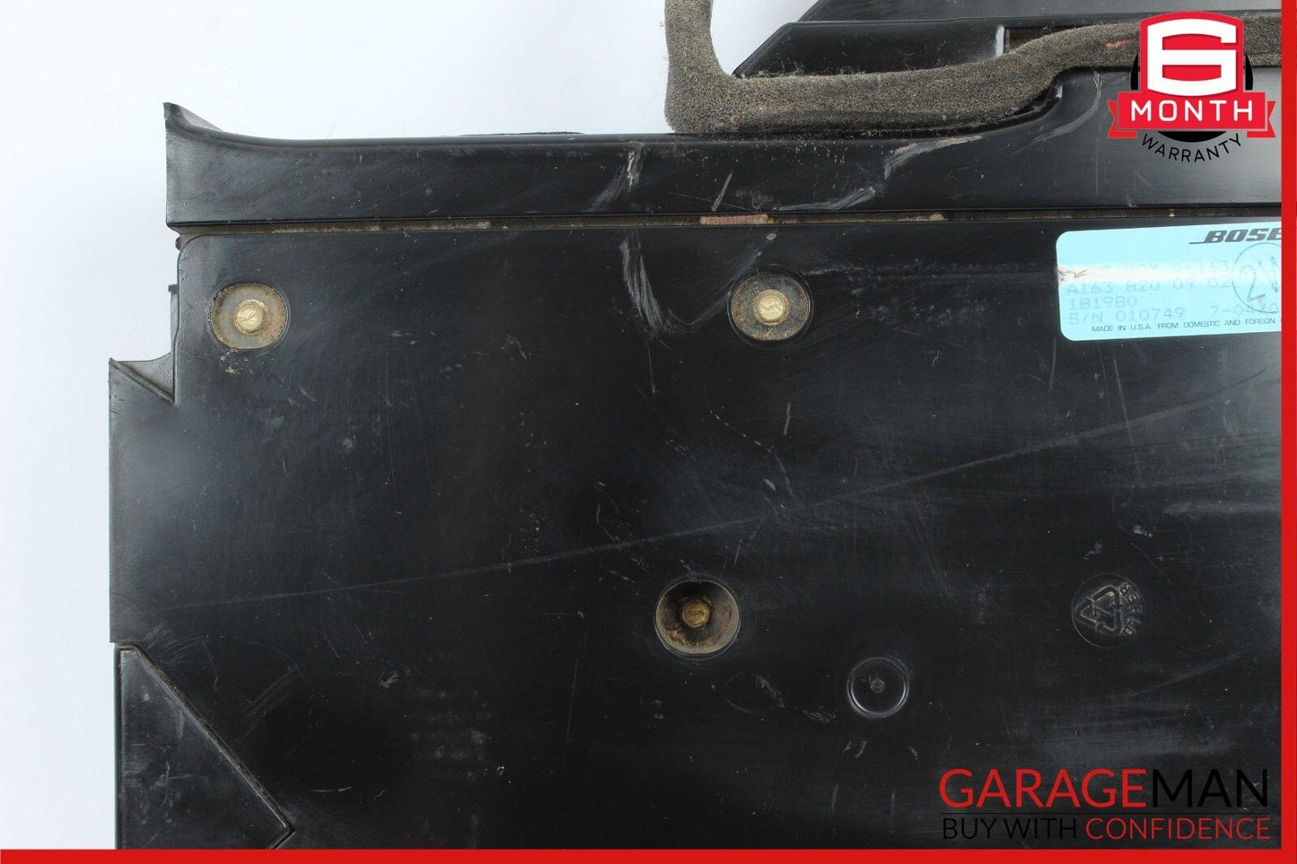 98-05 Mercedes W163 ML320 ML55 AMG Audio Sound System Subwoofer Box Assembly
