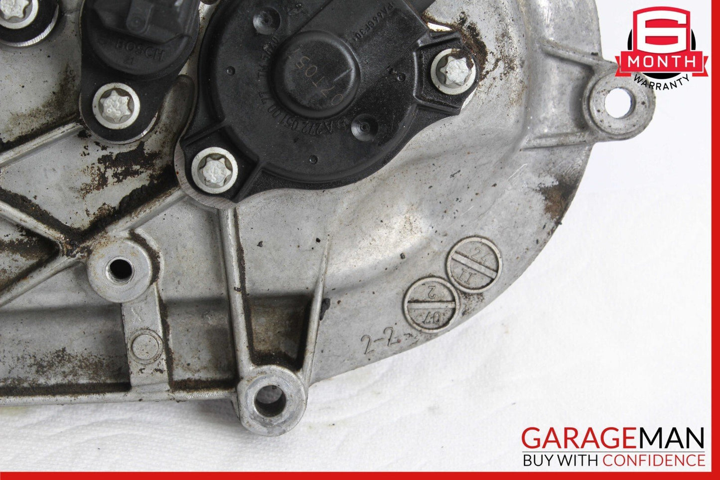 Mercedes W204 C350 E350 Front Right Side Engine Timing Chain Cover Plate