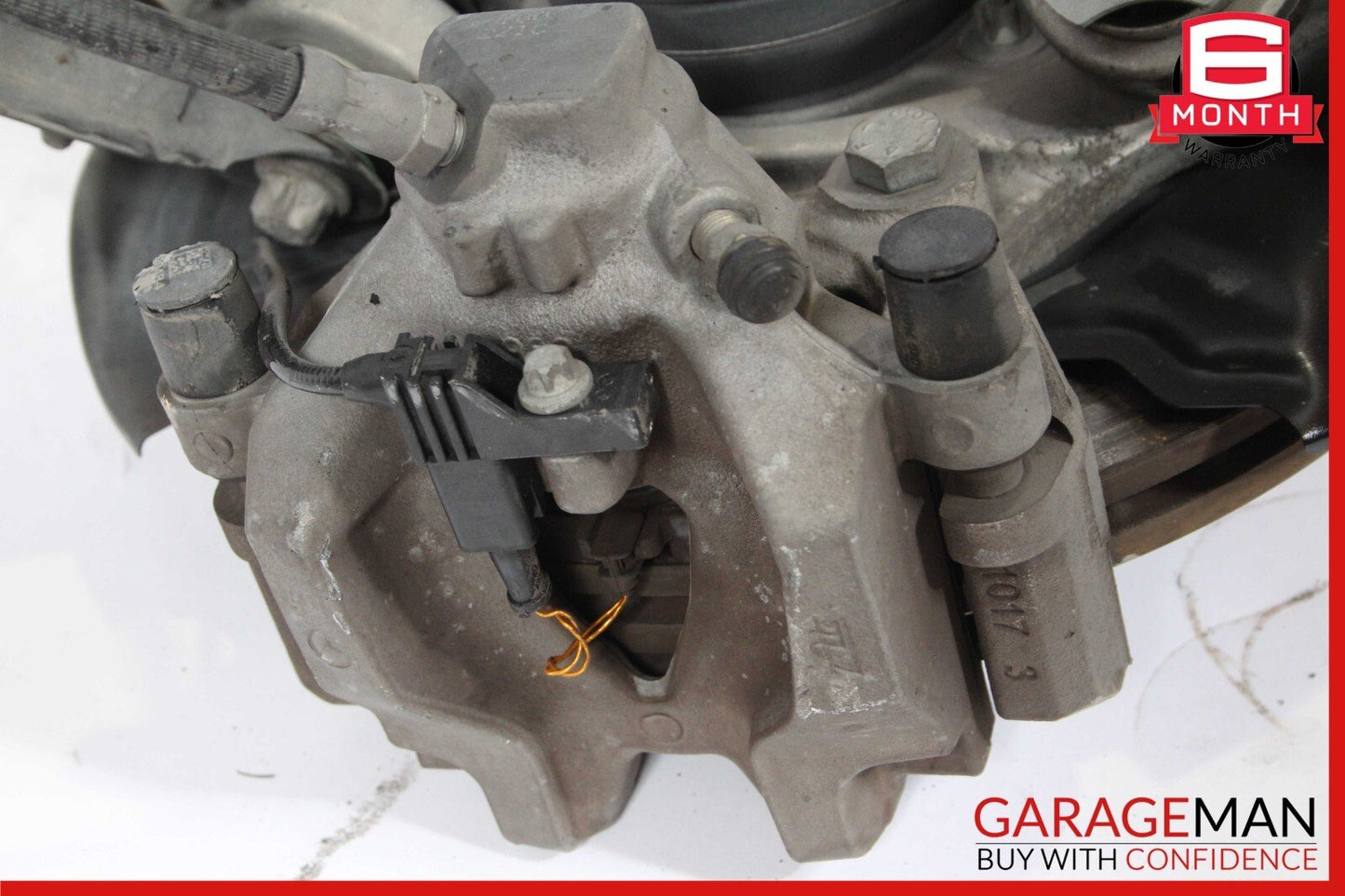 10-13 Mercedes W207 E350 Rear Right Spindle Knuckle Brake Rotor Caliper Set OEM