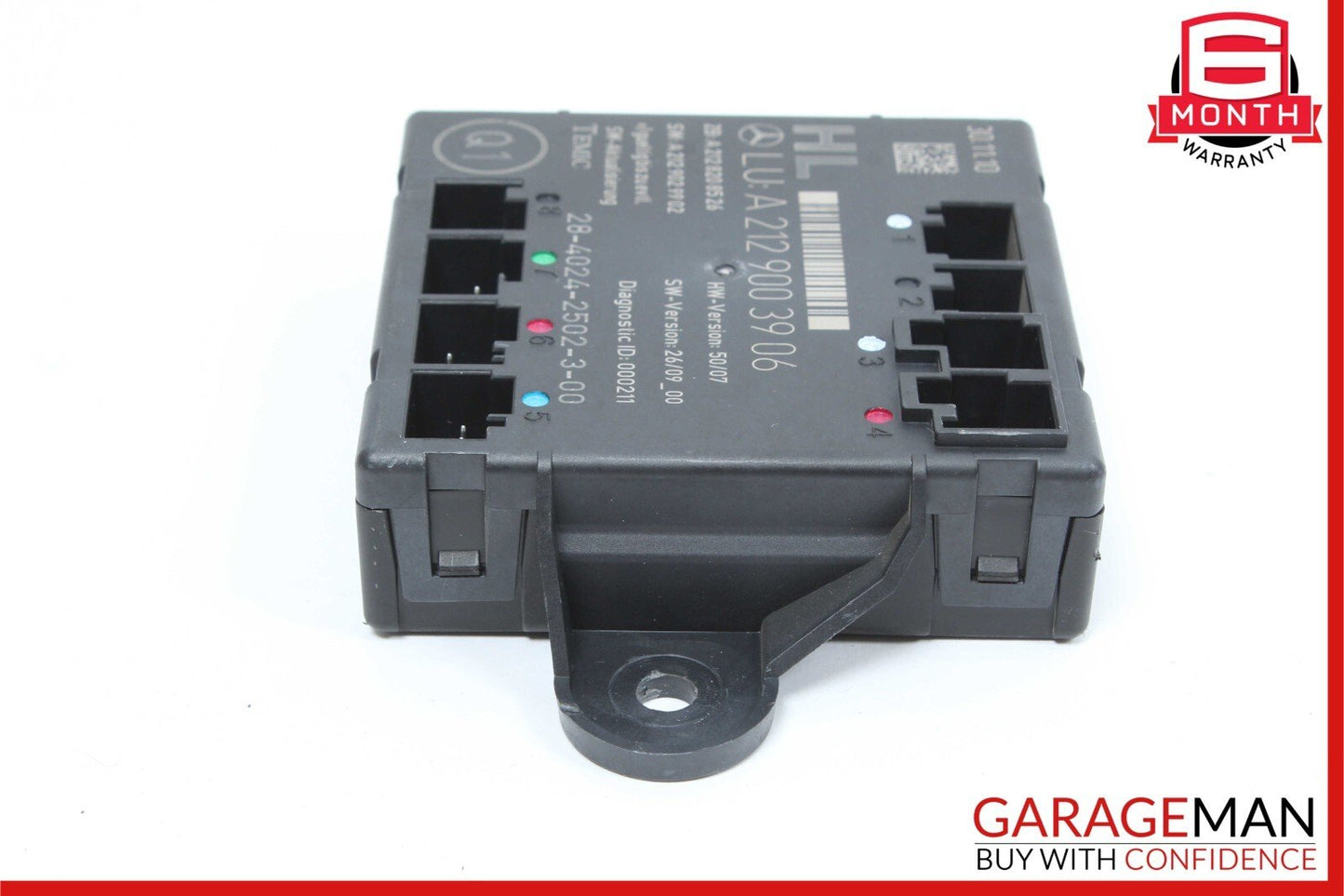 08-18 Mercedes W212 E350 CLS550 Rear Left Side Door Control Module OEM