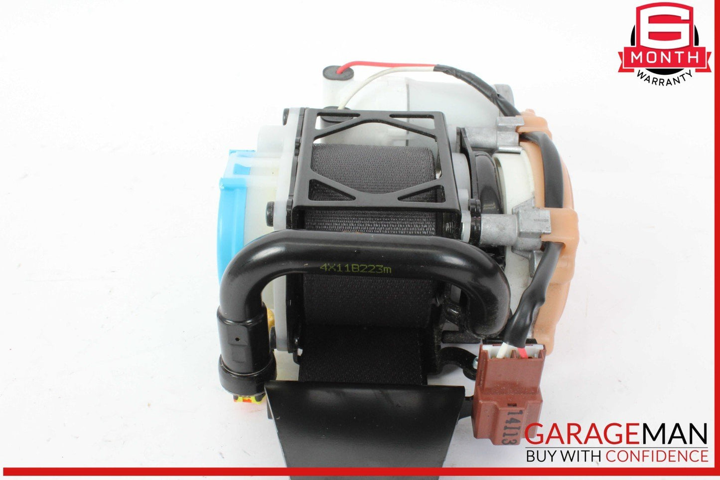 15-20 Hyundai Genesis G80 Front Right Passenger Side Seat Belt Seatbelt Black