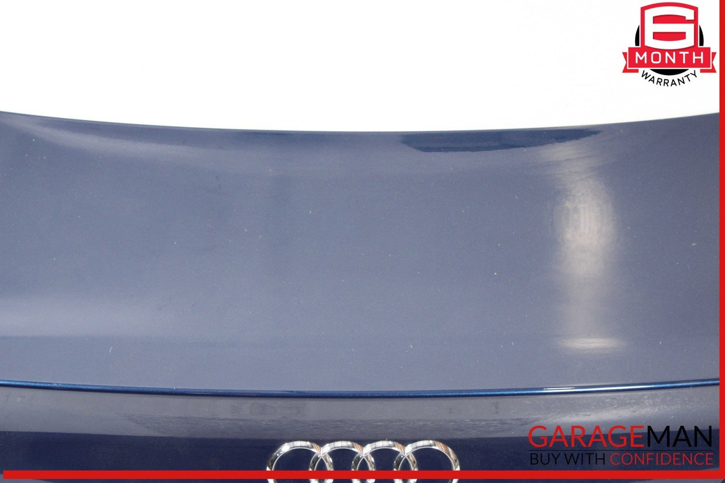 10-17 Audi A5 S5 RS5 Rear Trunk Lid Deck Shell Panel Blue OEM