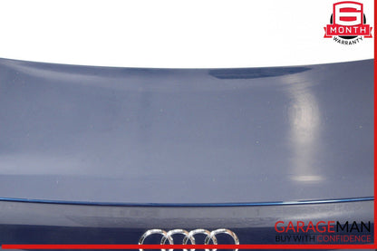 10-17 Audi A5 S5 RS5 Rear Trunk Lid Deck Shell Panel Blue OEM