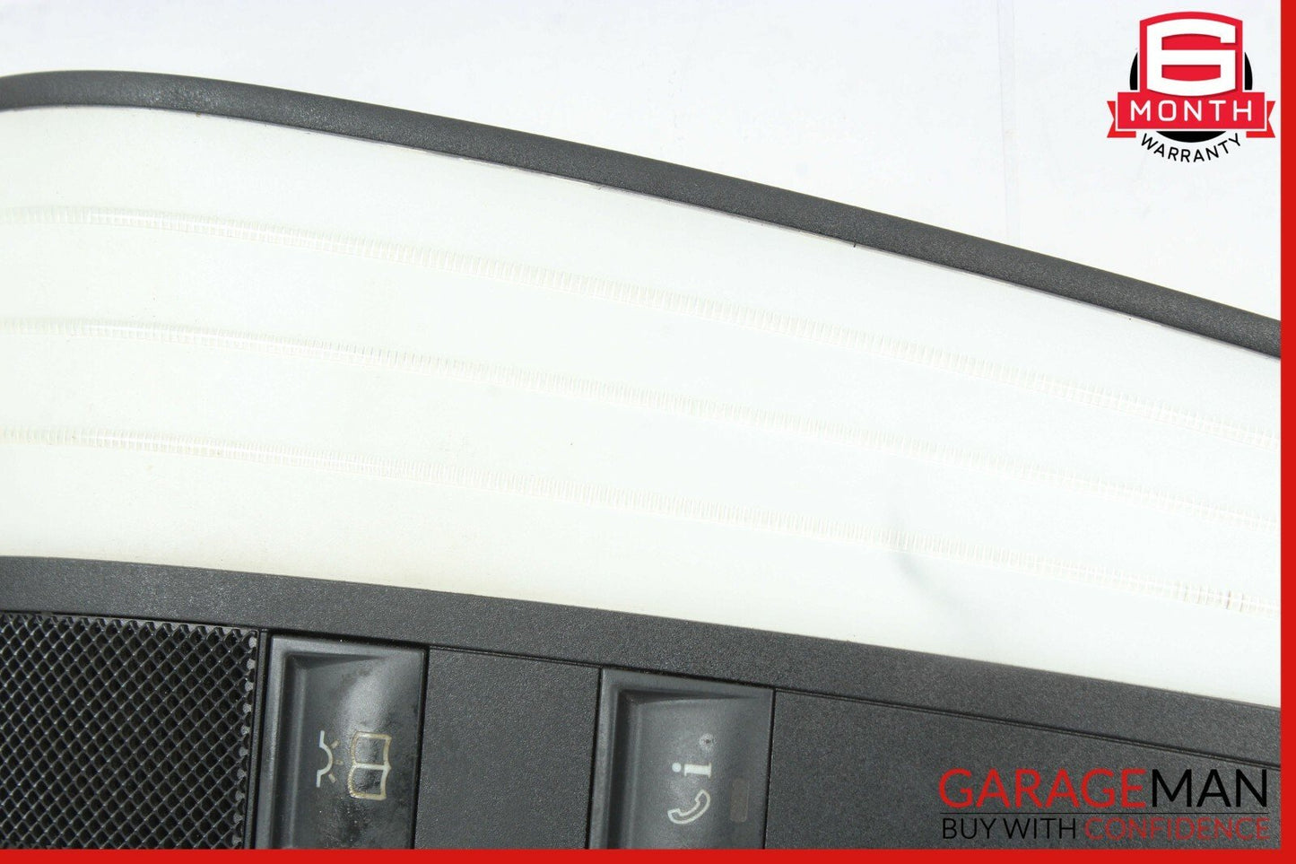 10-16 Mercedes W212 E350 E500 Overhead Dome Light Lamp Black 2129061000 OEM