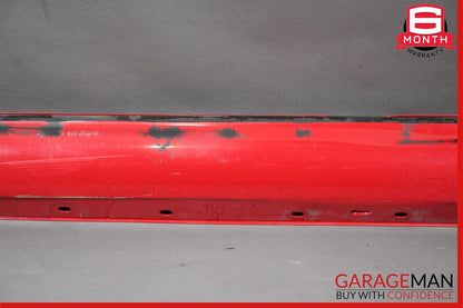 01-07 Mercedes W203 C230 C32 AMG Sport Sedan Left Side Skirt Rocker Panel Red