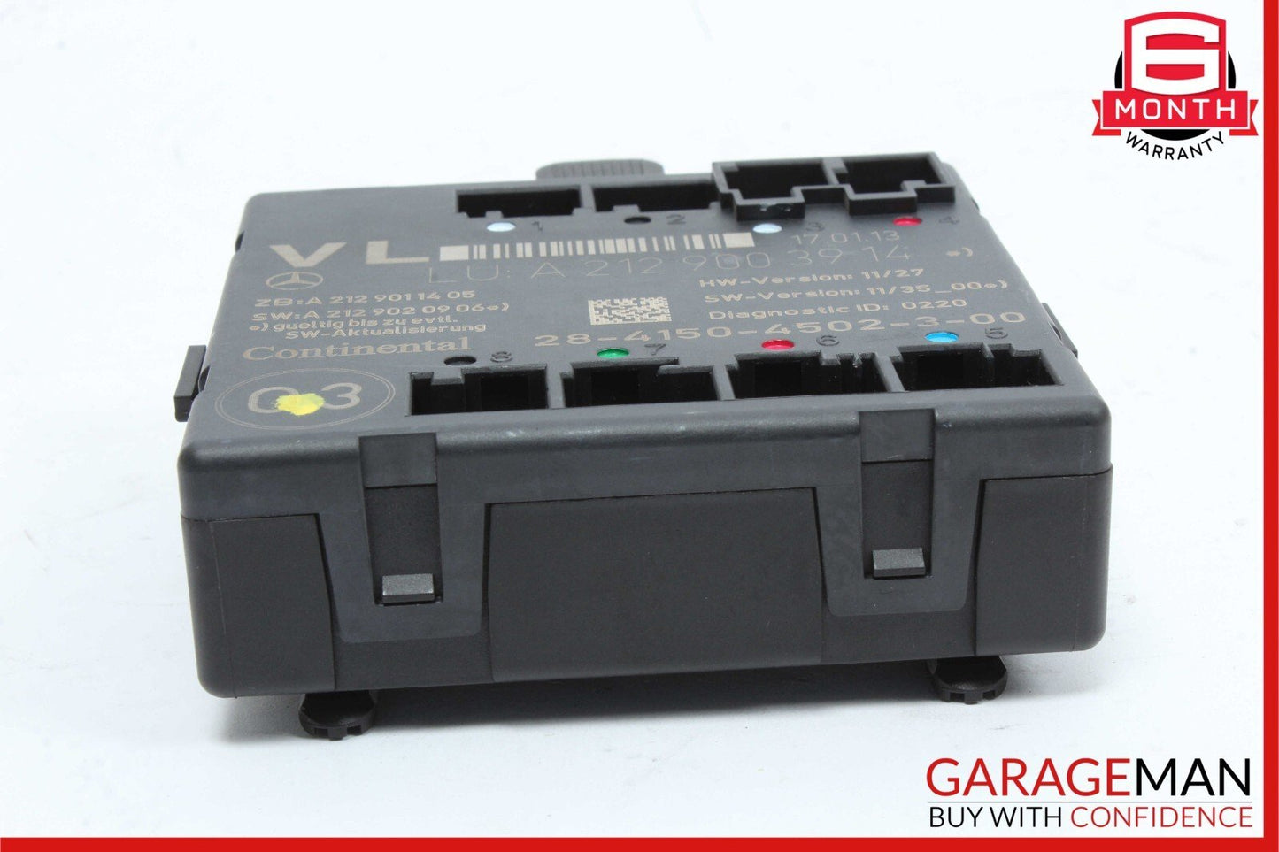 08-14 Mercedes W204 C250 C350 Front Left Side Door Control Module 2129003914 OEM