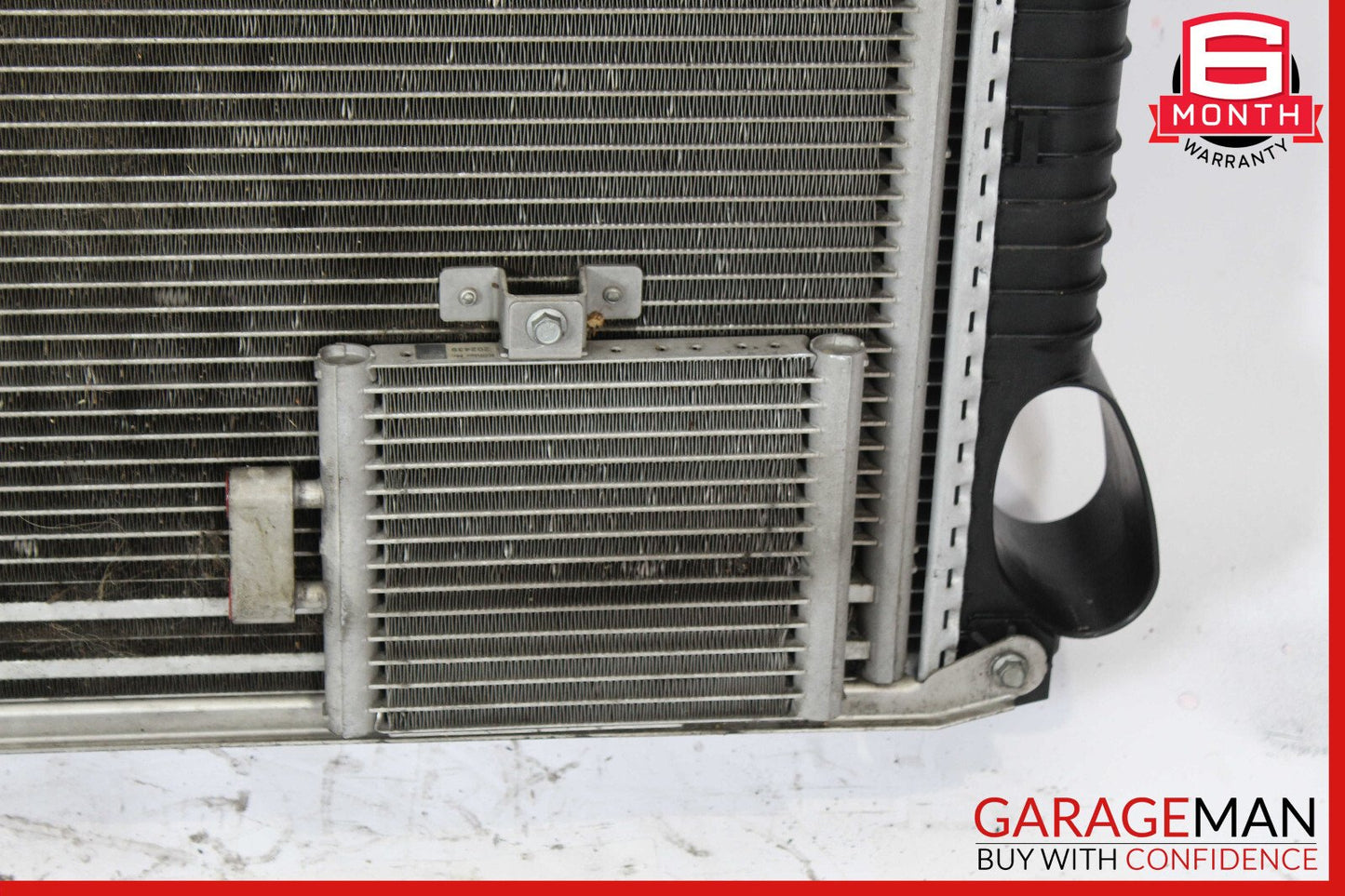 07-12 Mercedes R230 SL550 Engine Cooling Radiator A/C Condensor Oil Cooler OEM