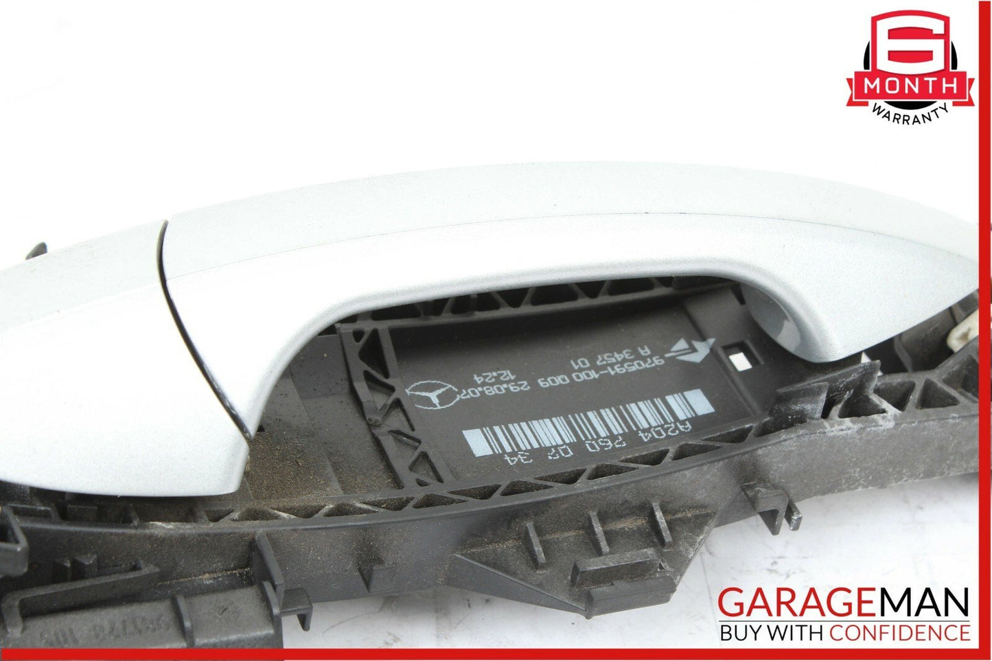 08-11 Mercedes W204 C300 C250 Rear Left Driver Side Exterior Door Handle Silver