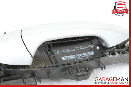 08-11 Mercedes W204 C300 C250 Rear Left Driver Side Exterior Door Handle Silver