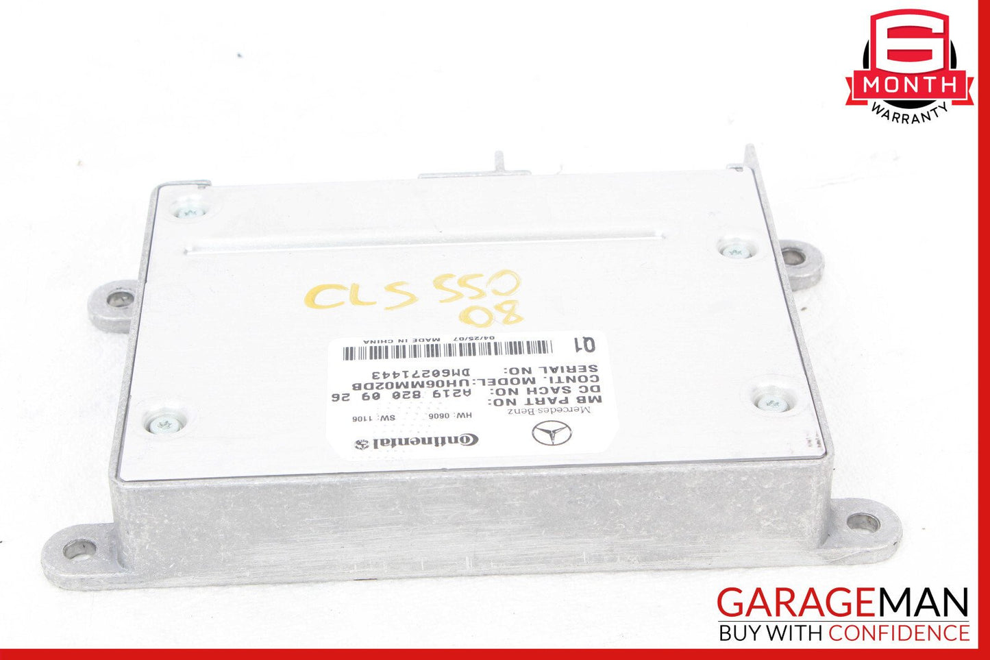 06-12 Mercedes W219 CLS550 SL550 Communication Control Module 2198200926 OEM