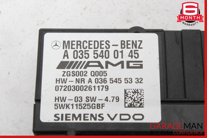 07-11 Mercedes W219 CLS63 AMG Fuel Pump Motor Control Module 0355400245 OEM