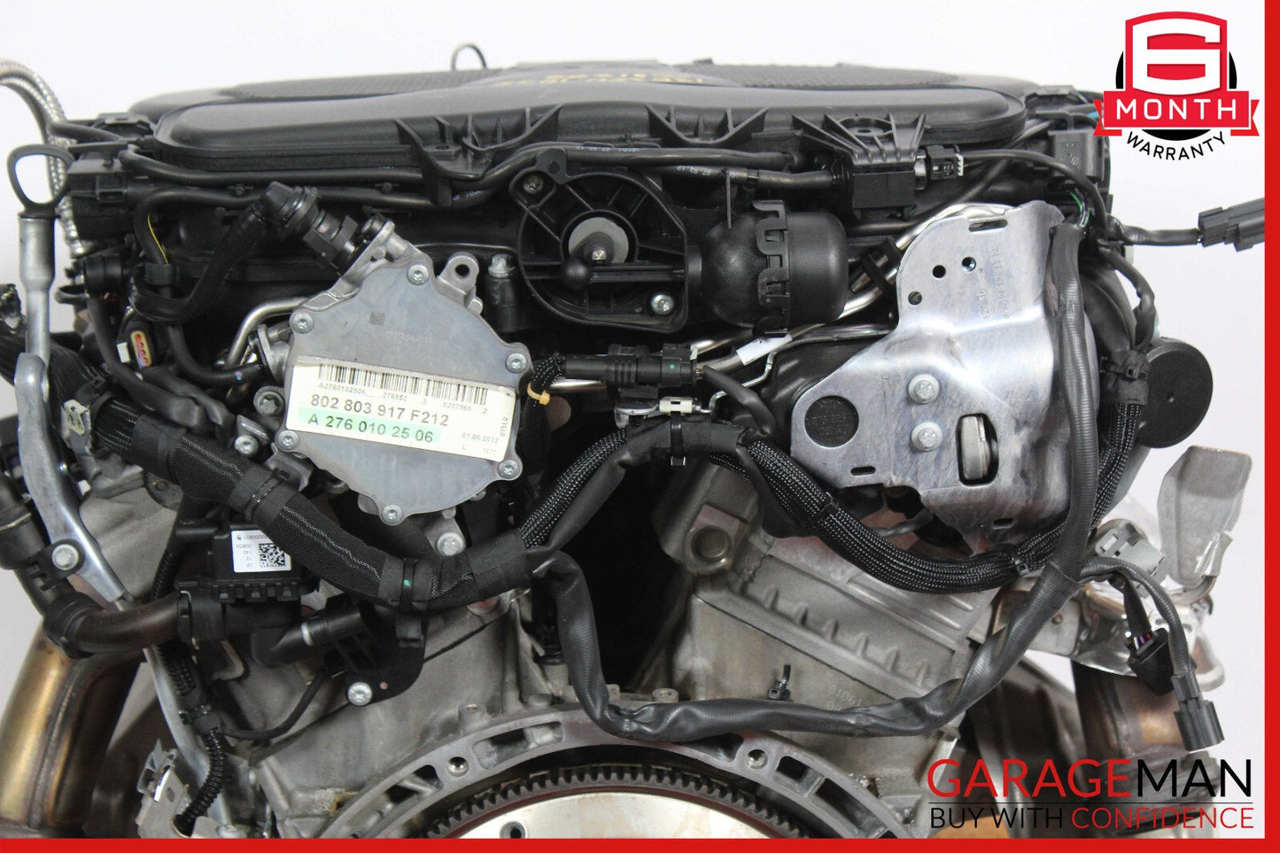 12-16 Mercedes W212 E350 CLS350 3.5 V6 RWD Engine Motor Block Assembly 189k