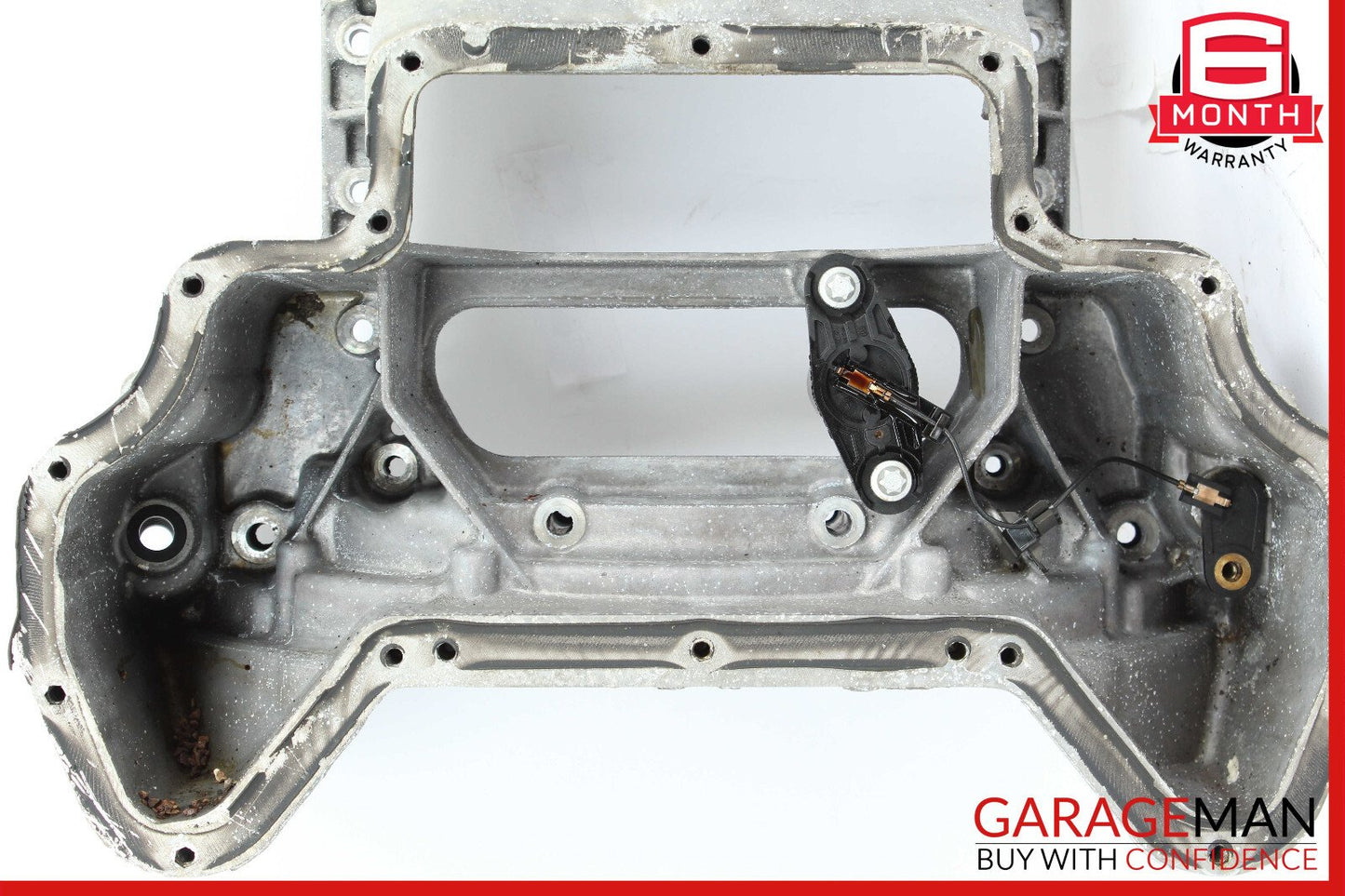 06-11 Mercedes W204 C300 Engine Upper Oil Sump Baffle Pan 2720142102 OEM