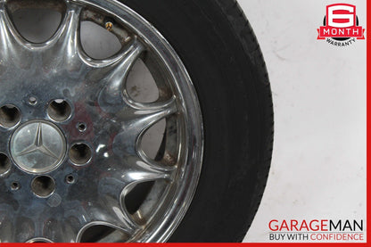 90-02 Mercedes R129 SL320 SL500 SL600 8 x 16 R16 Wheel Tire Rim Chrome OEM