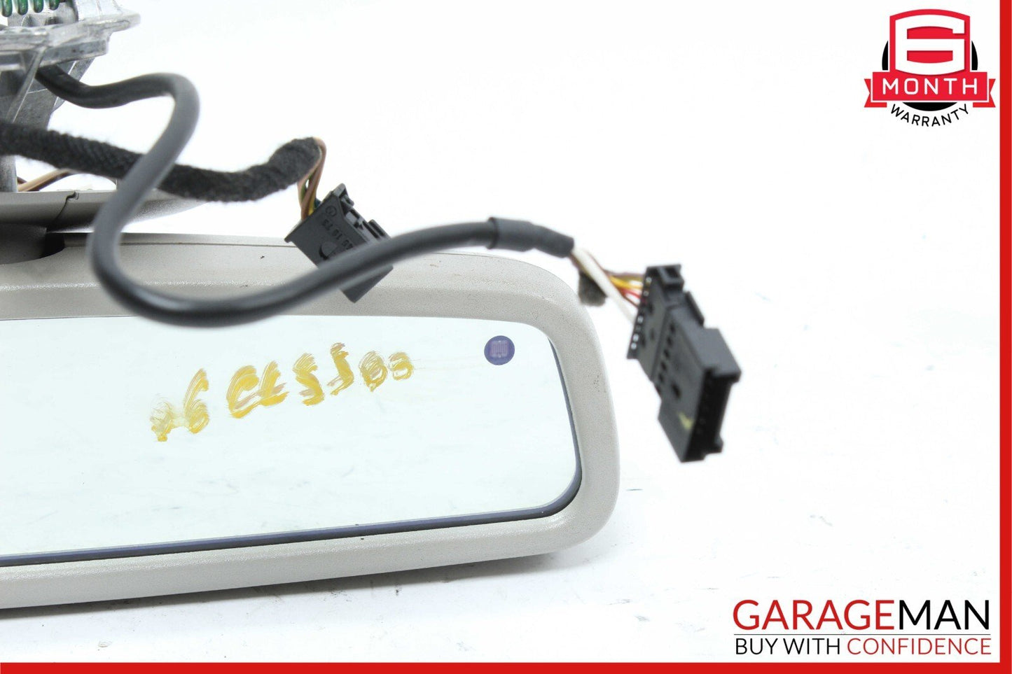 06-11 Mercedes W219 CLS500 CLS550 CLS63 Interior Rear View Mirror Gray OEM