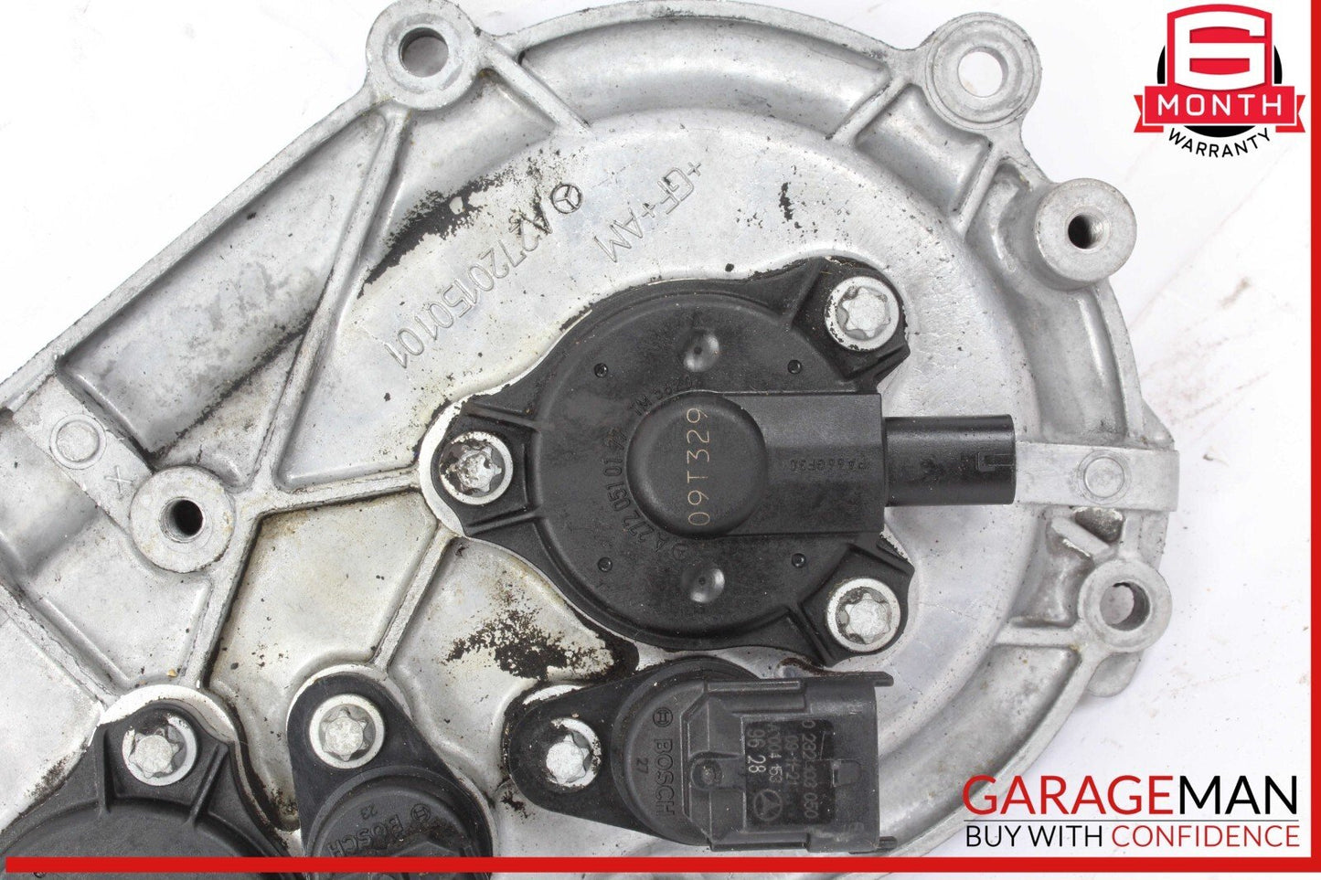 05-13 Mercedes W204 C300 S550 Front Right Engine Timing Chain Cover Plate OEM