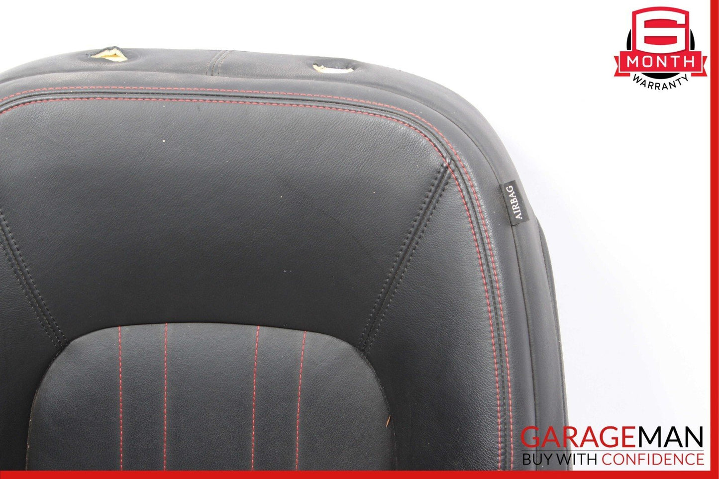 14-17 Maserati Ghibli Front Left Driver Side Top Upper Seat Cushion Cover Black
