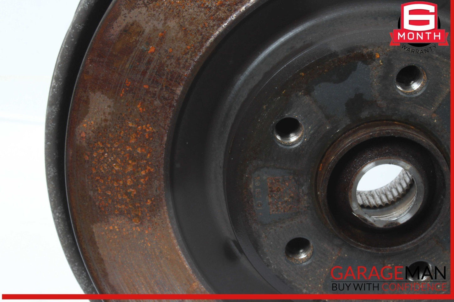 09-18 Audi SQ5 A6 A7 Rear Right Wheel Spindle Knuckle Hub Bearing Brake Rotor