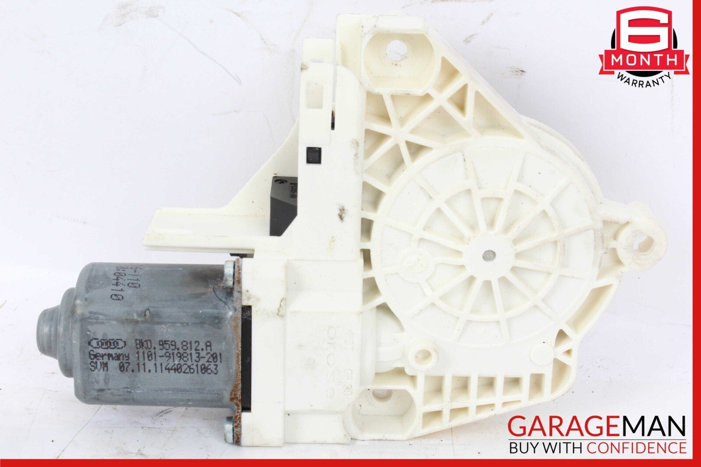 11-18 Porsche Cayenne 958 S Rear Left Side Door Window Regulator Motor Unit OEM