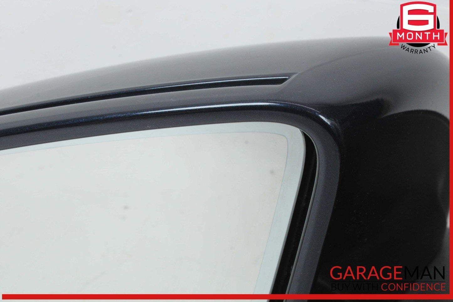 12-16 Mercedes X166 GL550 GL450 Left Side Door Rear View Mirror w/ Blind Spot
