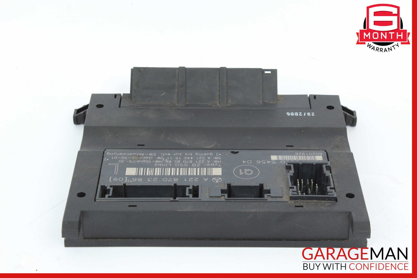07-13 Mercedes W221 S550 S63 Front Left Driver Side Under Seat Control Unit OEM