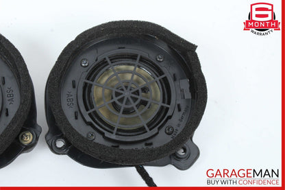 96-03 Mercedes W210 E320 Rear Right & Left Side Door Sound Speakers Set OEM