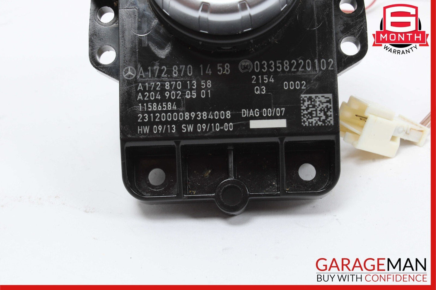 12-16 Mercedes W218 CLS500 Console Head Unit Controller Knob Multi Switch OEM